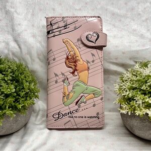 Woman’s Wallet Large : Dance Pink